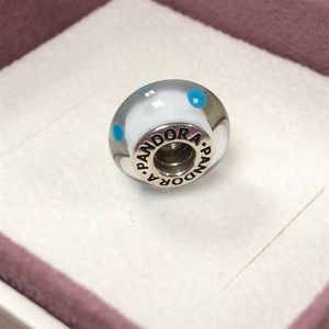 Authentic Retired Pandora Murano glass Charm